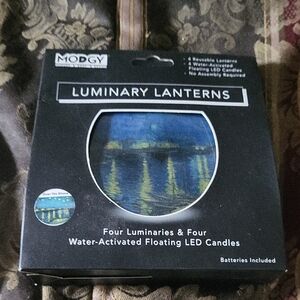 Modgy Luminary Lanterns with LED Candles They Are Fab Boxed